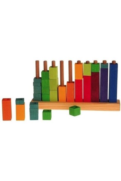 Grimm's counting stack game | tellen en stapelspel