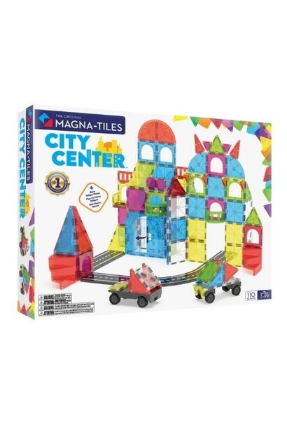 Magna-Tiles city center 110 stuks | magneetspeelgoed