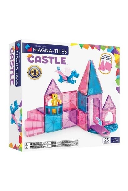Magna-Tiles castle microMags 25 stuks | magneetspeelgoed