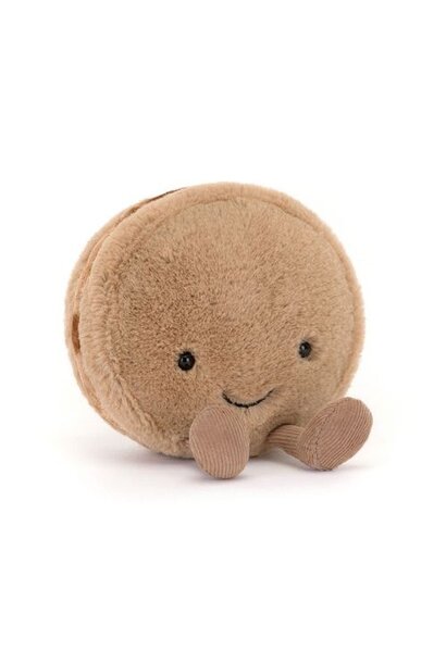 Jellycat amuseables mona macaron chocolate