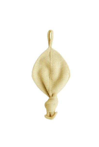 Hvid titi comforter light yellow | speendoek