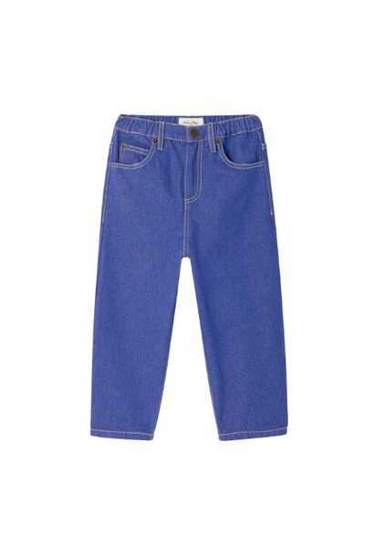 American Vintage grezbay 5 poches carrot indigo jeans