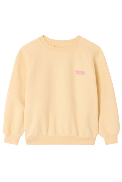 American Vintage izubird sweat ml col rond vanille vintage trui