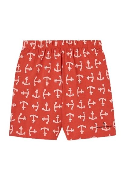The Animals Observatory mole kid bermuda shorts red