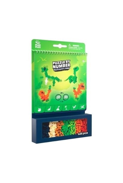 Plus-Plus activity pad dinosaurs