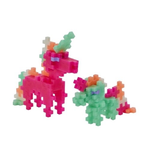 Plus-Plus pearl unicorns 100 stuks tube-4