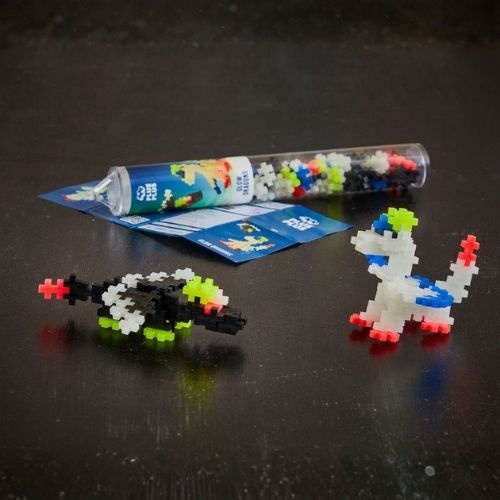 Plus-Plus glow dragons 100 stuks tube-2