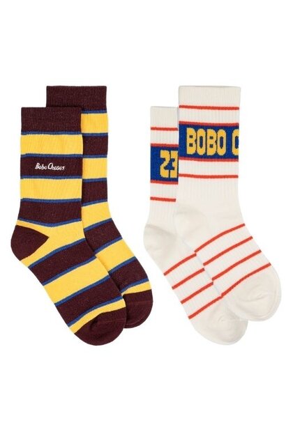 Bobo Choses BC long socks 2-pack - sokken