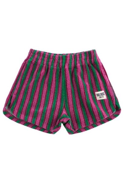 Bobo Choses striped terry cloth shorts - korte broek
