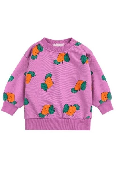 Bobo Choses tangerine all over sweatshirt - trui