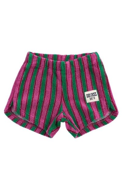 Bobo Choses striped terry cloth shorts - korte broek