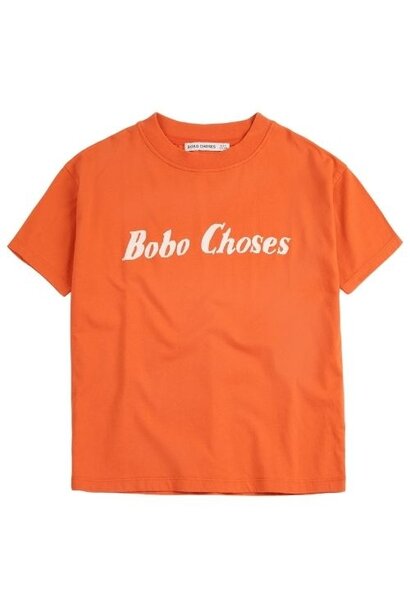 Bobo Choses BC orange t-shirt