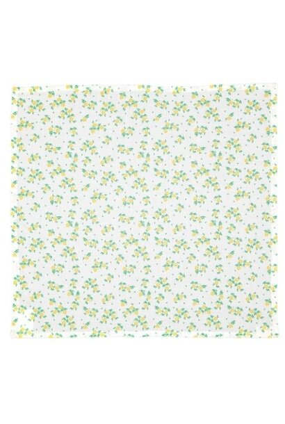 Piupiuchick bandana ecru w/ yellow flowers allover - hoofband