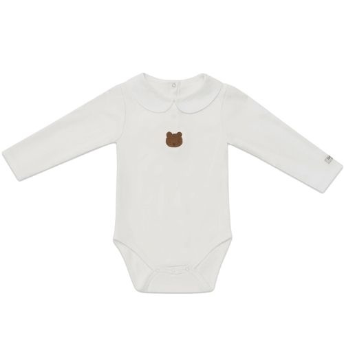 Donsje Amsterdam davo bodysuit bear off white - romper-1