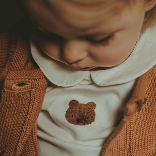 Donsje Amsterdam davo bodysuit bear off white - romper-2