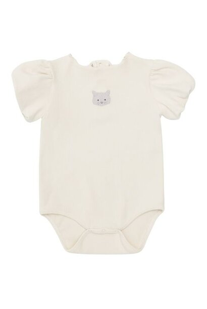 Donsje Amsterdam nowie bodysuit cat warm white - romper