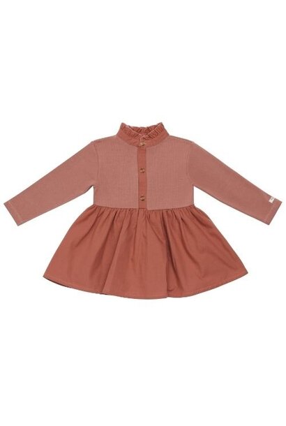 Donsje Amsterdam louen dress rose dawn - jurk