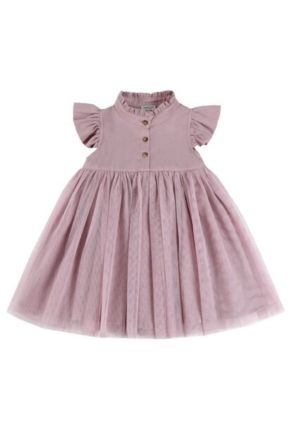 Donsje Amsterdam fleurance dress purple violet - jurk