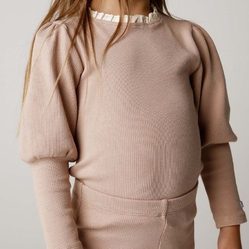 Donsje Amsterdam raeven top rose mocha-2