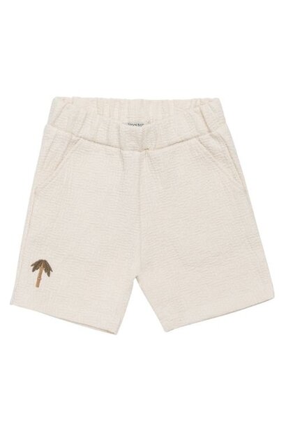 Donsje Amsterdam ithri shorts palm tree warm white