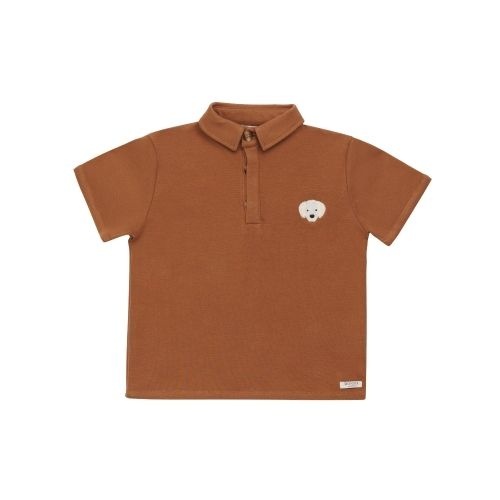 Donsje Amsterdam baby wouti shirt golden retriever rust-1