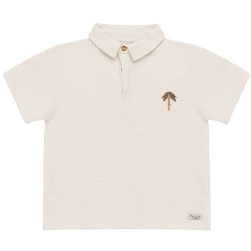 Donsje Amsterdam wouti shirt palm tree warm white-1