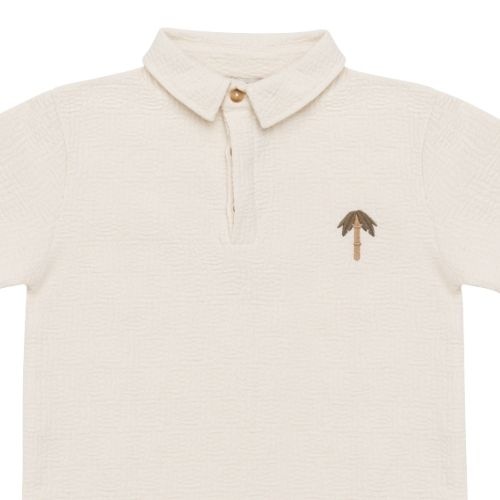 Donsje Amsterdam wouti shirt palm tree warm white-3