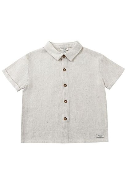 Donsje Amsterdam brammie shirt warm white melange