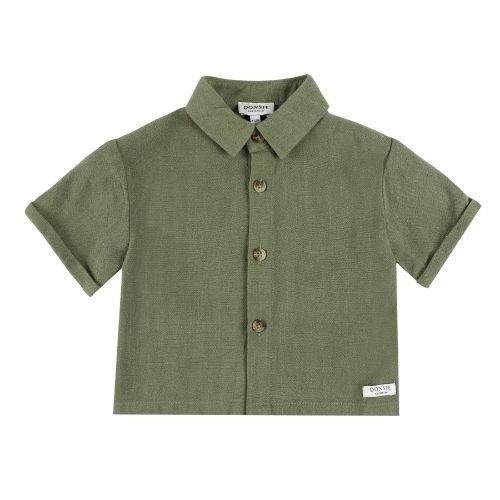 Donsje Amsterdam baby brammie shirt jade green-1