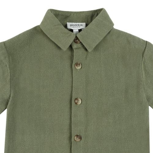 Donsje Amsterdam brammie shirt jade green-3