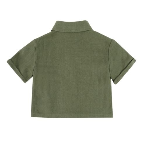 Donsje Amsterdam brammie shirt jade green-5