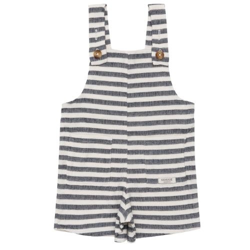 Donsje Amsterdam dann overalls blue marine - white striped-1