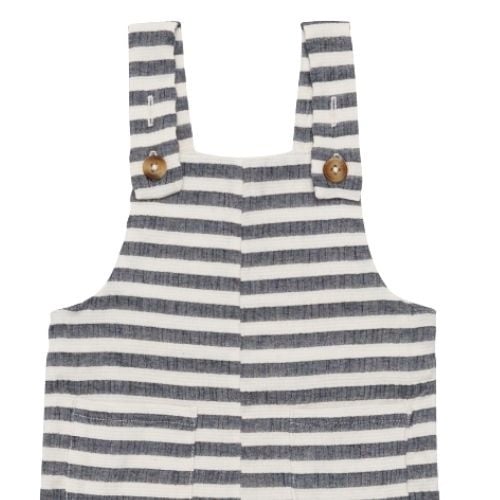 Donsje Amsterdam dann overalls blue marine - white striped-2