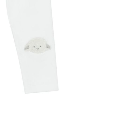 Donsje Amsterdam soenie leggings lammy off white-3