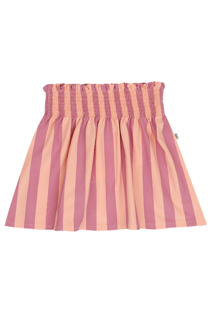 House of Jamie smocked skirt violet bellini stripes -  rok