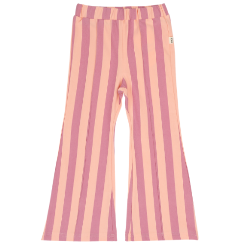 House of Jamie flared pants violet bellini stripes - broek-1