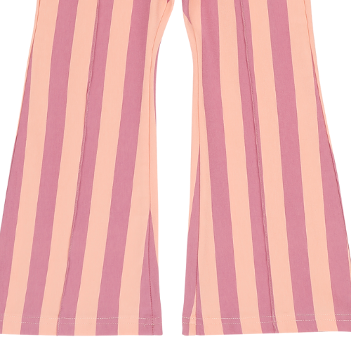 House of Jamie flared pants violet bellini stripes - broek-8