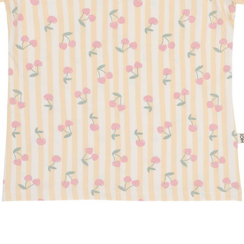 House of Jamie ruffled tee cherry party - shirt-6