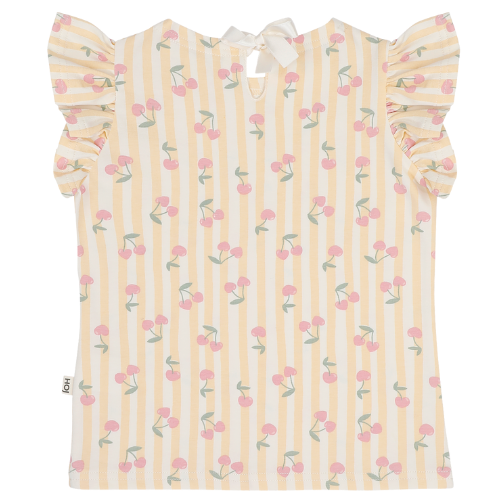 House of Jamie ruffled tee cherry party - shirt-7
