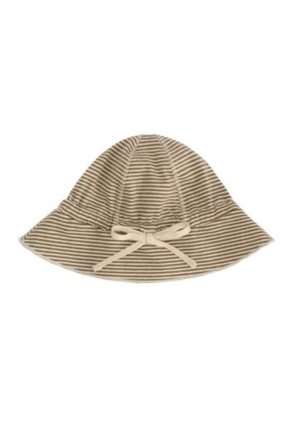 Gray Label baby sun hat gots woody - cream | zonnehoedje