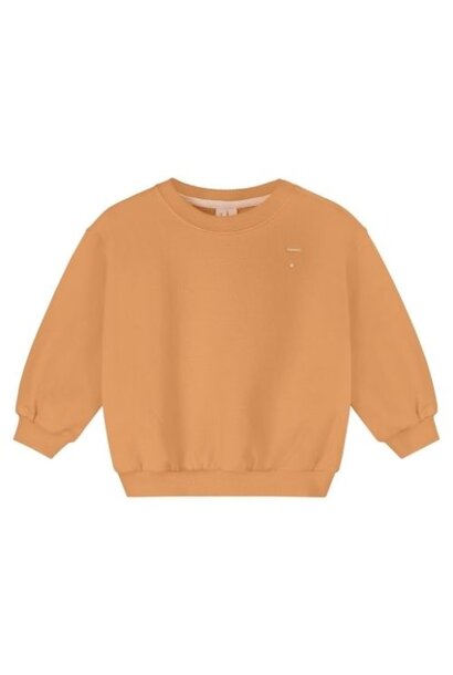 Gray Label baby dropped shoulder sweater gots melon | trui