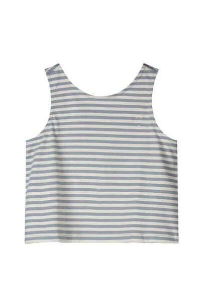Gray Label boxy tank top gots stone grey - cream | shirt