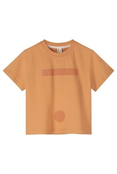 Gray Label oversized tee w/ logo gots melon | t-shirt