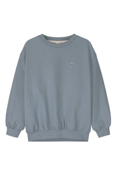 Gray Label dropped shoulder sweater gots stone grey | trui