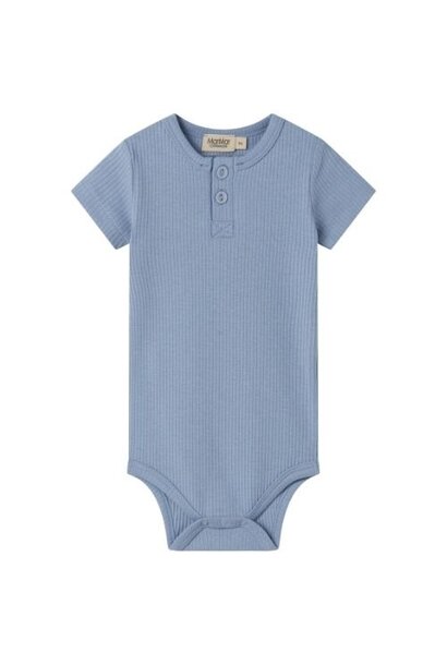 MarMar Copenhagen body ss modal blue iris - romper