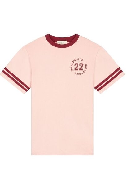 Charlie Petite lois dress pink washed - jurk