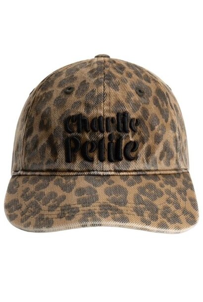 Charlie Petite phyllen cap tiger print - pet