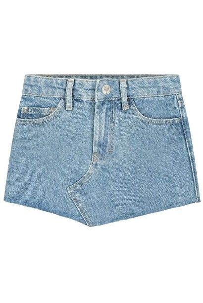 Charlie Petite puck skirt light snow wash - rok