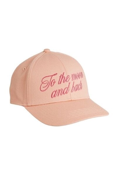 Mini Rodini to the moon emb cap pink