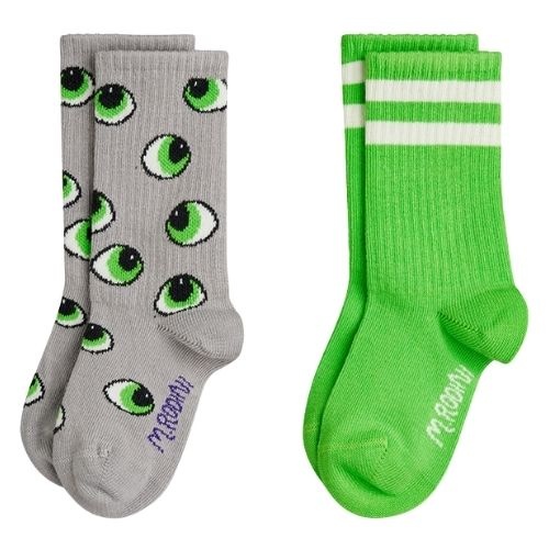 Mini Rodini eyes 3-pack socks multi-2